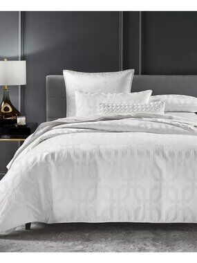 Hotel Collection Interlace, King Comforter $550 MSRP